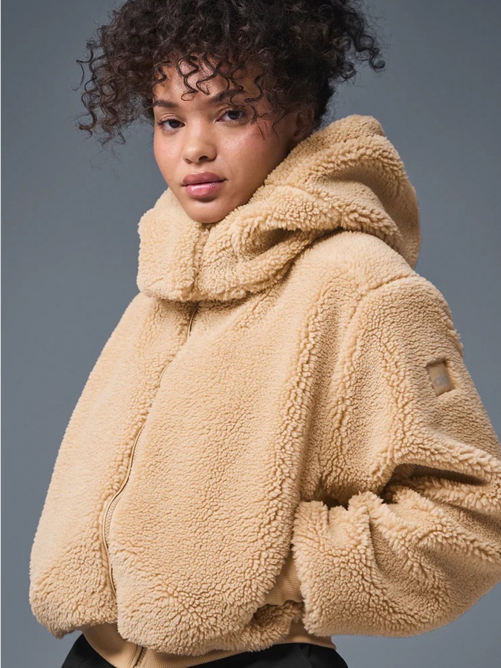ALO Yoga Foxy Sherpa Jacket size S
